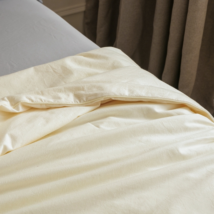 91家纺网 家纺一手货源 找家纺 （总）蚕阿婆 2025新款棉麻蚕丝夏被【带礼盒包装】