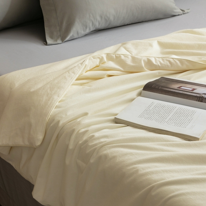 91家纺网 家纺一手货源 找家纺 （总）蚕阿婆 2025新款棉麻蚕丝夏被【带礼盒包装】