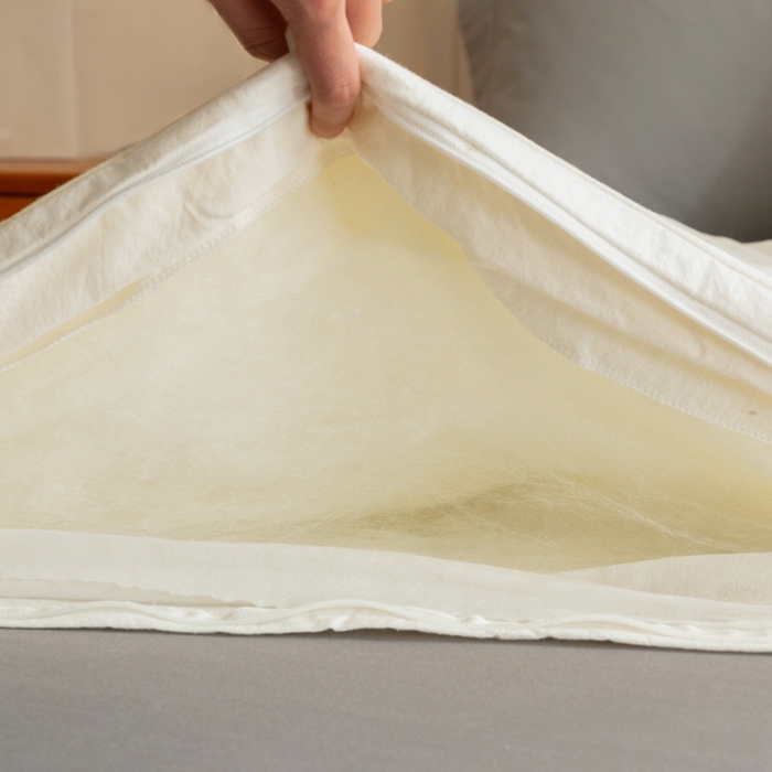 91家纺网 家纺一手货源 找家纺 （总）蚕阿婆 2025新款棉麻蚕丝夏被【带礼盒包装】