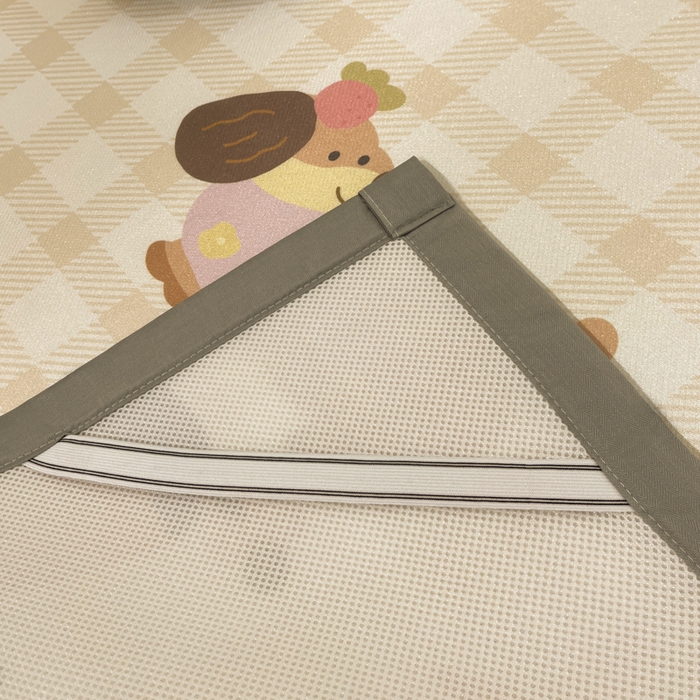 91家纺网 家纺一手货源 找家纺 慕澄家纺 2025新款小清新萌宠系列碳光冰丝凉席 欢乐犬