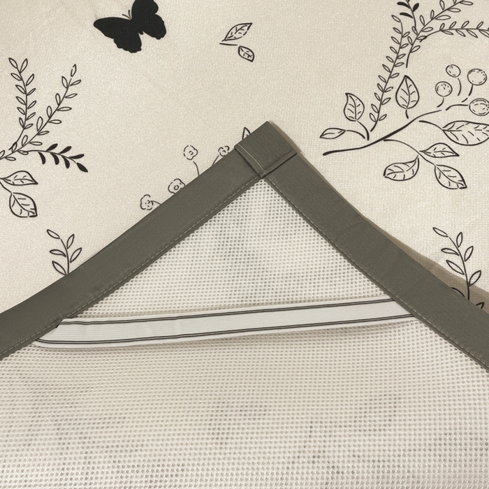 91家纺网 家纺一手货源 找家纺 慕澄家纺 2025新款小清新萌宠系列碳光冰丝凉席 幻蝶