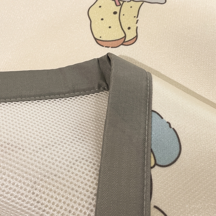 91家纺网 家纺一手货源 找家纺 慕澄家纺 2025新款小清新萌宠系列碳光冰丝凉席 猫猫礼物