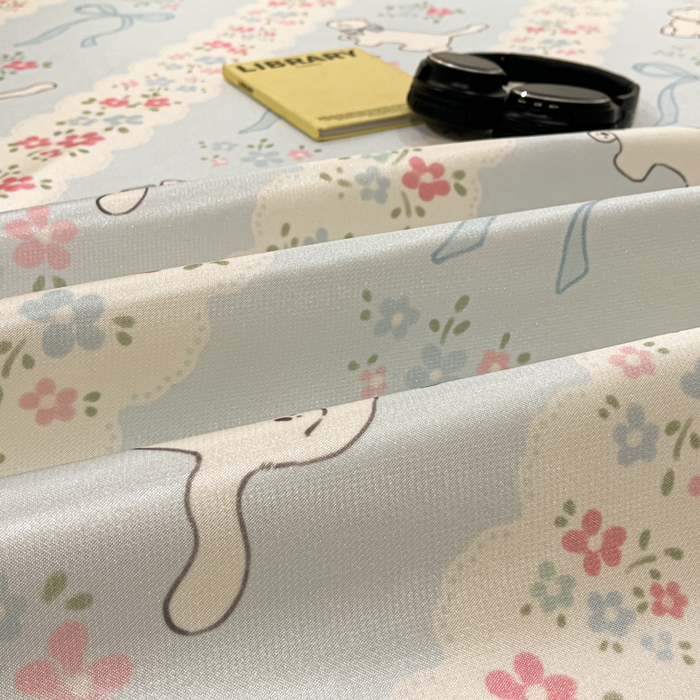 91家纺网 家纺一手货源 找家纺 慕澄家纺 2025新款小清新萌宠系列碳光冰丝凉席 撒娇猫咪