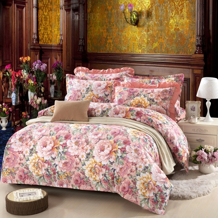 91家纺网 家纺一手货源 找家纺 （总）爱妮玖玖2025新款床裙信封枕四件套