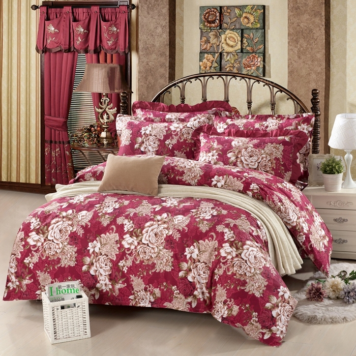 91家纺网 家纺一手货源 找家纺 （总）爱妮玖玖2025新款床裙信封枕四件套