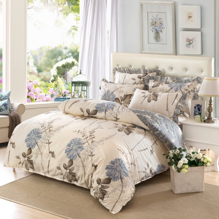 91家纺网 家纺一手货源 找家纺 （总）爱妮玖玖2025新款床裙信封枕四件套