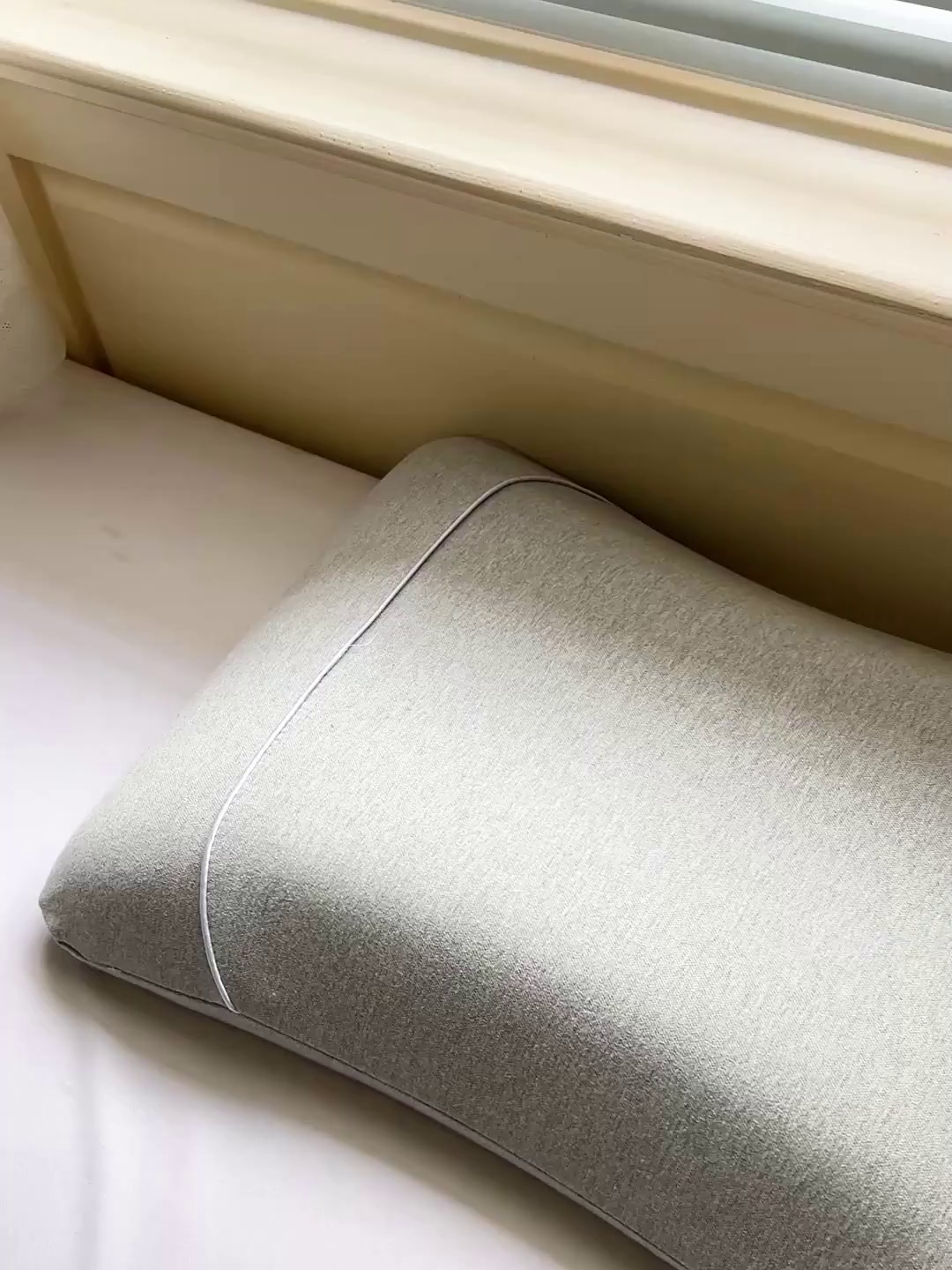 91家纺网 家纺一手货源 找家纺 （总）卓昌枕芯 2025新款生物基针织枕芯三种纯色枕头枕芯