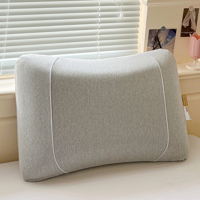 91家纺网 家纺一手货源 找家纺 （总）卓昌枕芯 2025新款生物基针织枕芯三种纯色枕头枕芯