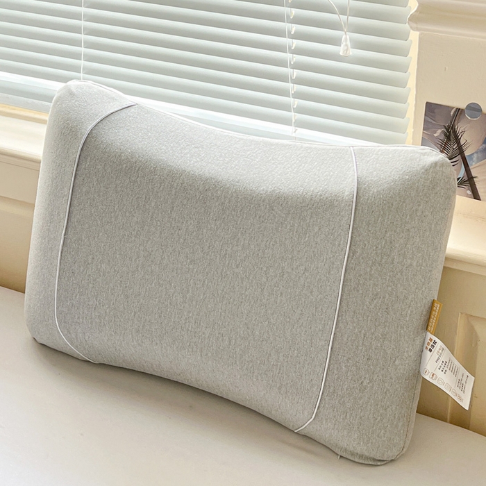 91家纺网 家纺一手货源 找家纺 卓昌枕芯 2025新款生物基针织枕芯三种纯色枕头枕芯 生物基软糯零压枕 30*50*6cm儿童学生款一只