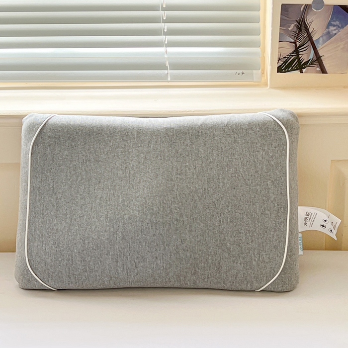 91家纺网 家纺一手货源 找家纺 卓昌枕芯 2025新款生物基针织枕芯三种纯色枕头枕芯 生物基软糯零压枕 30*50*6cm儿童学生款一只