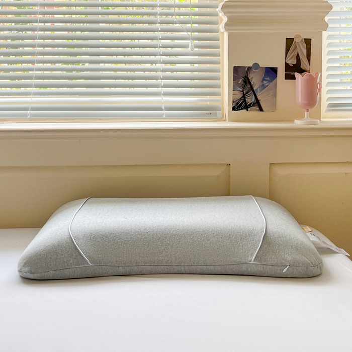 91家纺网 家纺一手货源 找家纺 卓昌枕芯 2025新款生物基针织枕芯三种纯色枕头枕芯 生物基软糯零压枕 礼袋一只