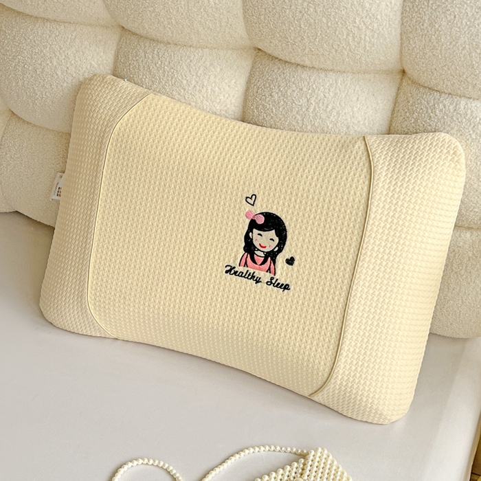 91家纺网 家纺一手货源 找家纺 卓昌枕芯 2025新款天然生物基零压力情侣枕亲子枕 女士款40x60x8cm 枕芯一只