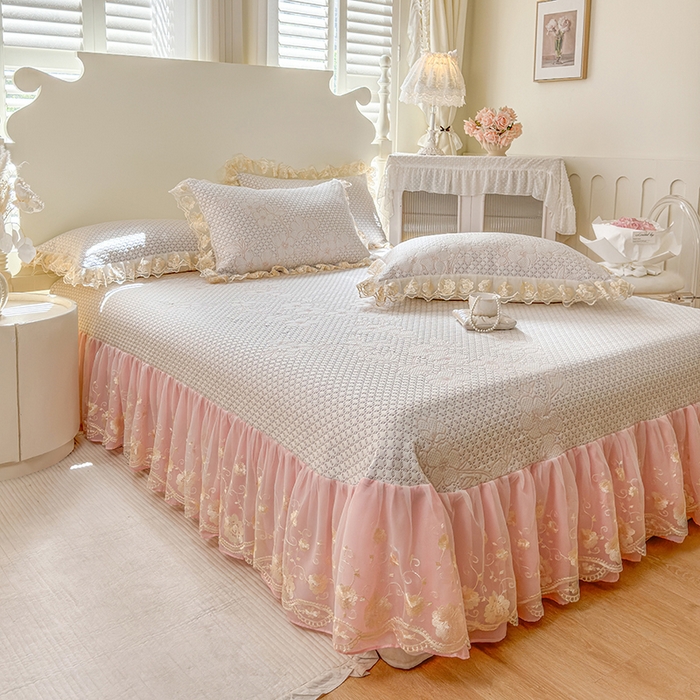 91家纺网 家纺一手货源 找家纺 （总）网红馆（ck家纺） 2025新款PE冰席床盖三件套