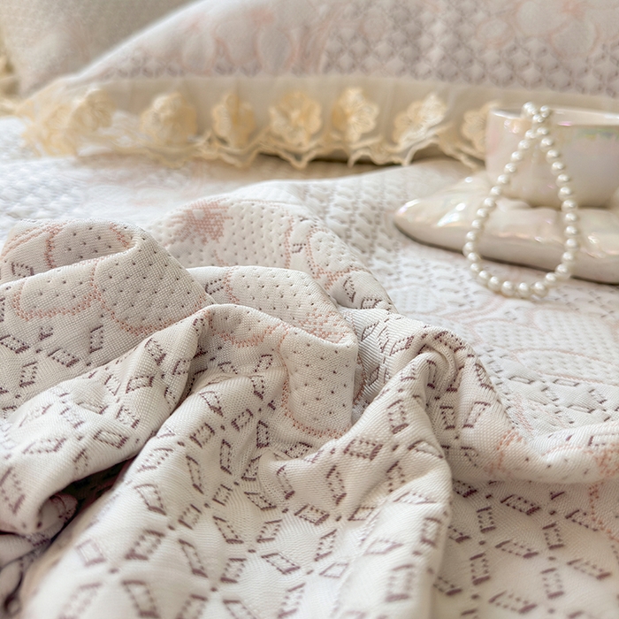 91家纺网 家纺一手货源 找家纺 （总）网红馆（ck家纺） 2025新款PE冰席床盖三件套