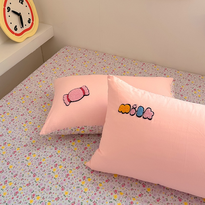 91家纺网 家纺一手货源 找家纺 （总）沃朴家居 2025春夏新款亲肤水洗棉毛巾绣四件套