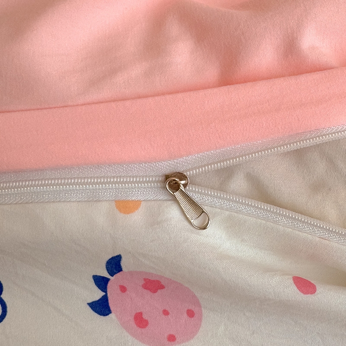 91家纺网 家纺一手货源 找家纺 沃朴家居 2025春夏新款亲肤水洗棉毛巾绣四件套 海宝派派