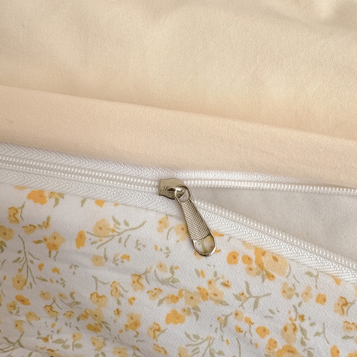 91家纺网 家纺一手货源 找家纺 沃朴家居 2025春夏新款亲肤水洗棉毛巾绣四件套 欢乐熊