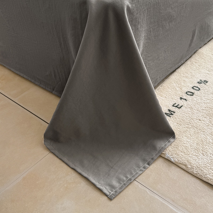 91家纺网 家纺一手货源 找家纺 沃朴家居 2025春夏新款亲肤水洗棉毛巾绣四件套 音乐猫咪