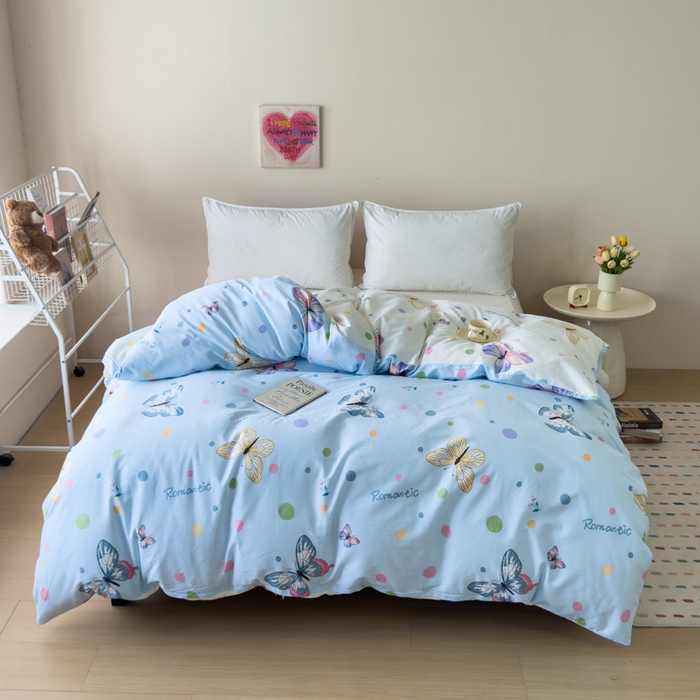 91家纺网 家纺一手货源 找家纺 （总） 雨萝家纺 新款12868全棉被罩纯棉被套