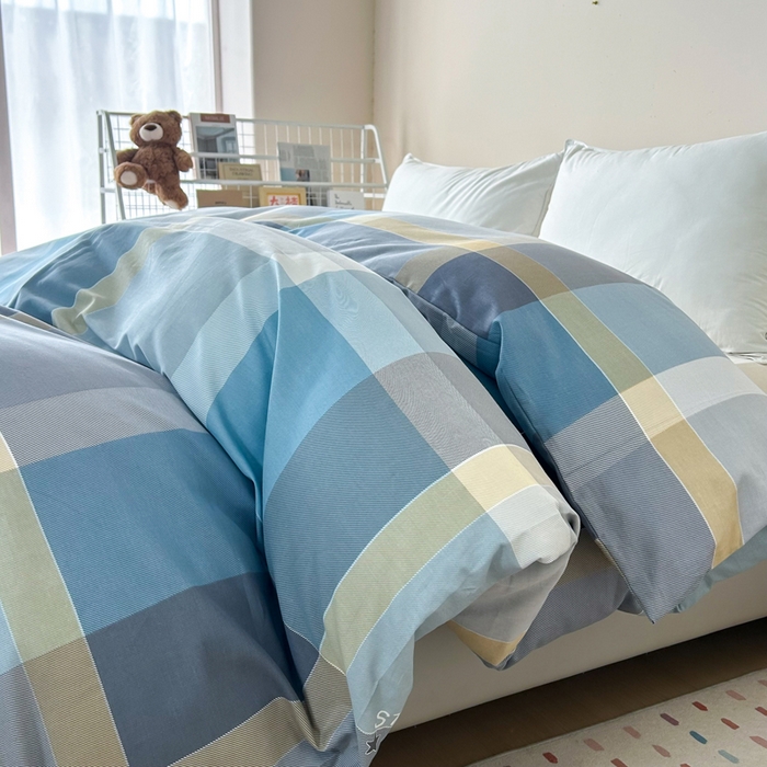 91家纺网 家纺一手货源 找家纺 新款12868全棉学生宿舍三件套卡通纯棉四件套 卡米尔