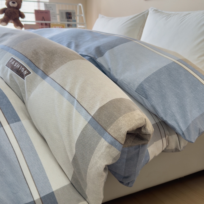 91家纺网 家纺一手货源 找家纺 新款12868全棉学生宿舍三件套卡通纯棉四件套 韶华