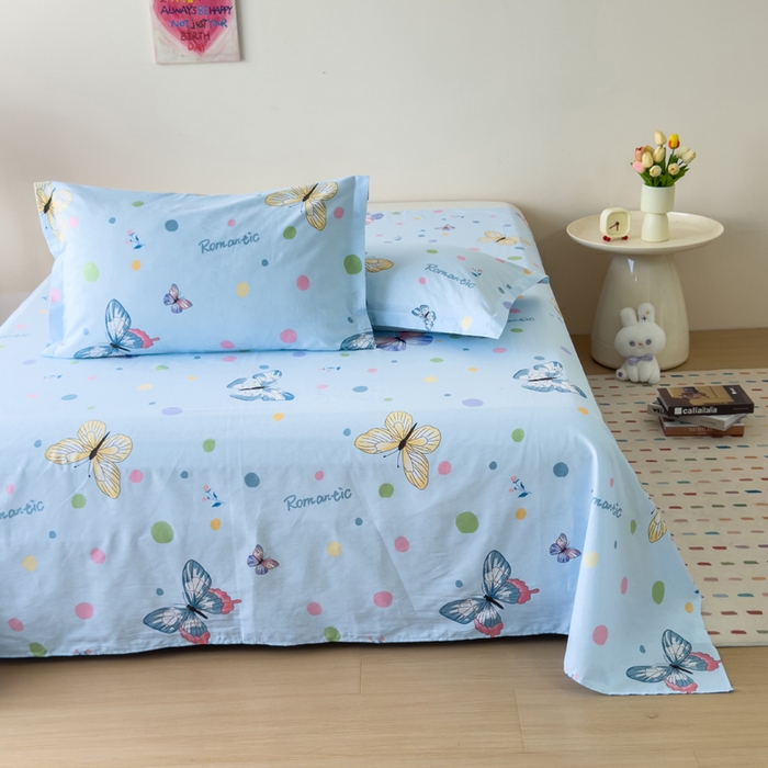 91家纺网 家纺一手货源 找家纺 总雨萝新款12868全棉纯棉枕套30*50cm一只