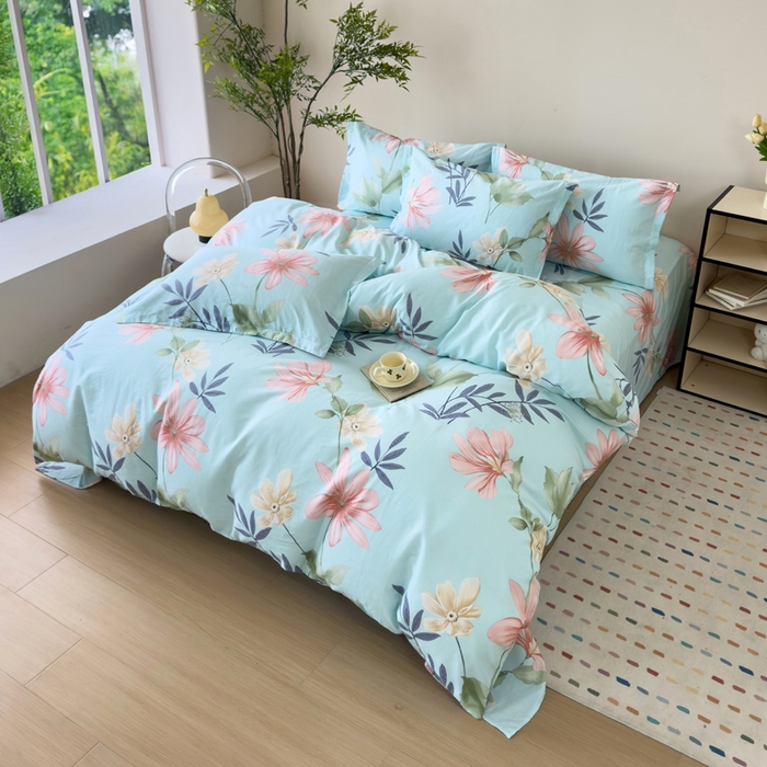 91家纺网 家纺一手货源 找家纺 总雨萝新款12868全棉纯棉枕套30*50cm一只