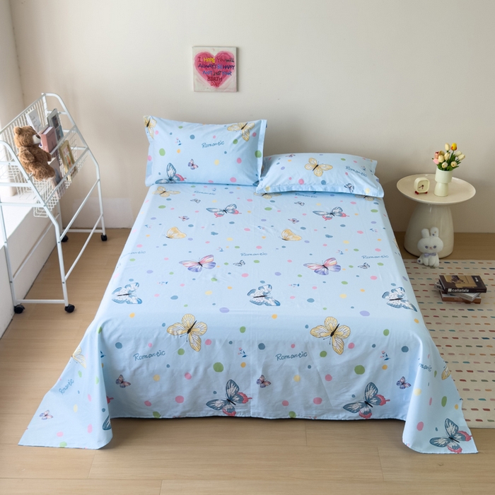 91家纺网 家纺一手货源 找家纺 （总） 雨萝家纺 新款12868全棉纯棉床单