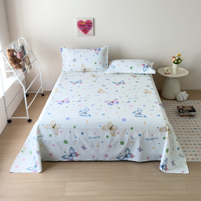 91家纺网 家纺一手货源 找家纺 （总） 雨萝家纺 新款12868全棉纯棉床单