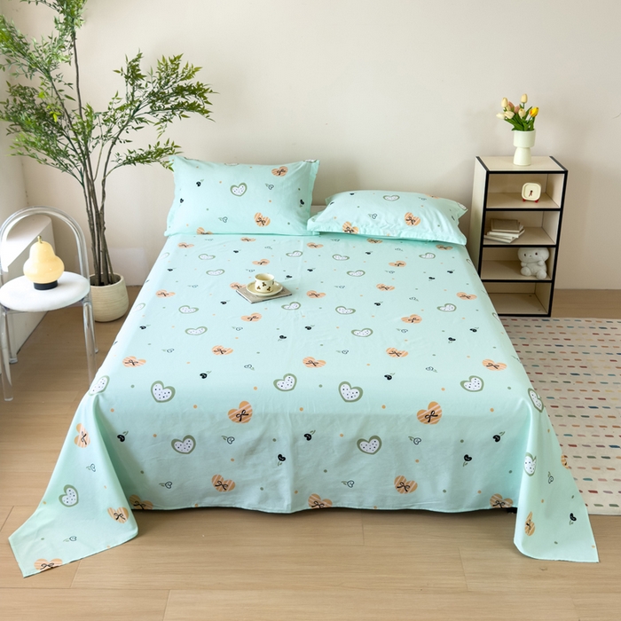 91家纺网 家纺一手货源 找家纺 （总） 雨萝家纺 新款12868全棉纯棉床单