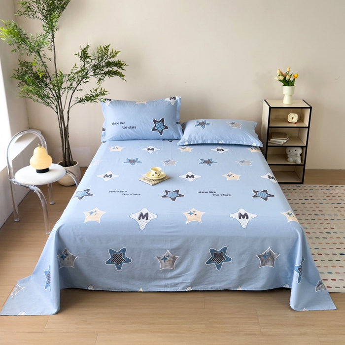 91家纺网 家纺一手货源 找家纺 （总） 雨萝家纺 新款12868全棉纯棉床单