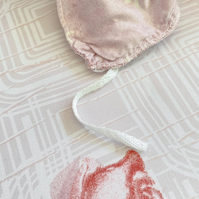 91家纺网 家纺一手货源 找家纺 皇谱家纺 2025新款A类有氧木棉床裙四件套 恋曲-红