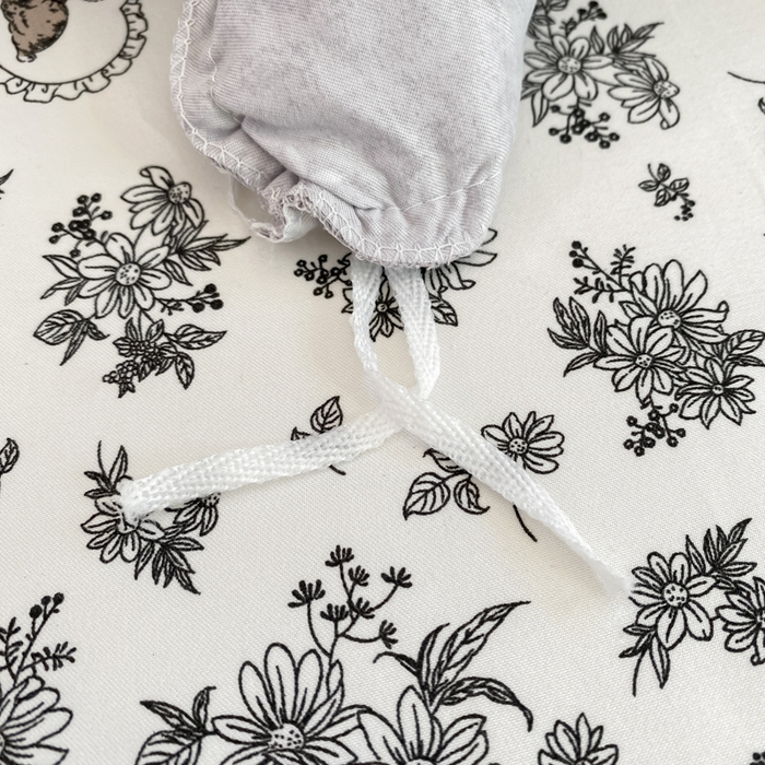 91家纺网 家纺一手货源 找家纺 皇谱家纺 2025新款A类有氧木棉床裙四件套 墨雨云间