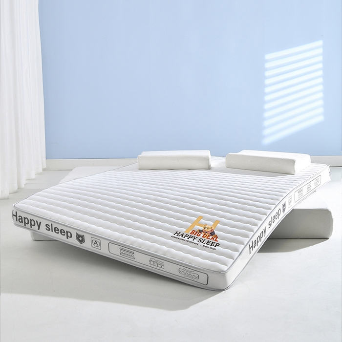 91家纺网 家纺一手货源 找家纺 （总）顺发床垫 2025新款A类牛奶丝乳胶抗压棉床垫