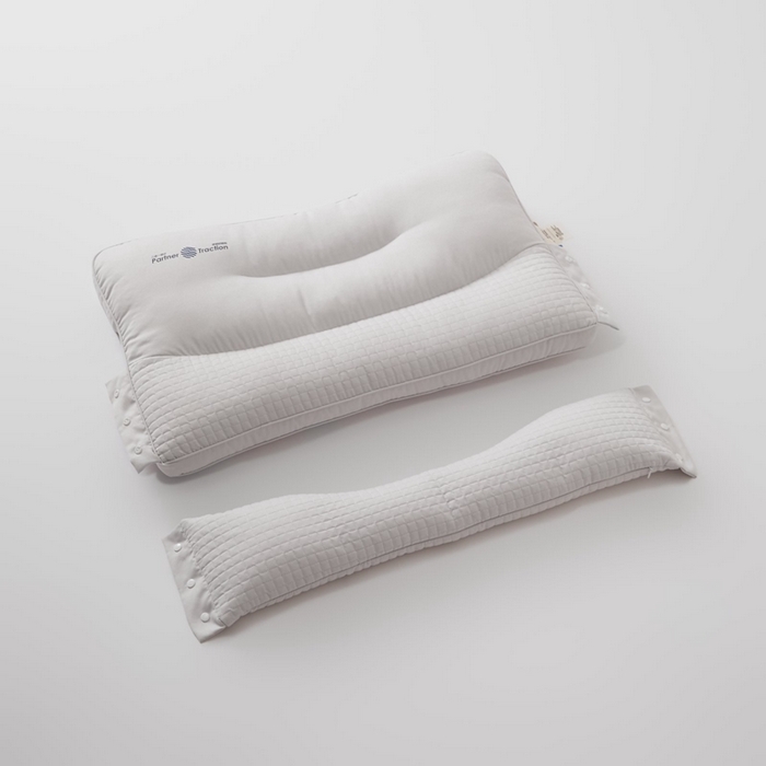 91家纺网 家纺一手货源 找家纺 境月枕芯坊 2025新款好搭档二合一枕系列枕头枕芯 灰 48*74cm/只