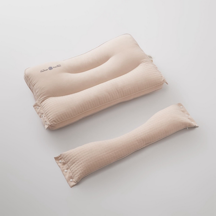 91家纺网 家纺一手货源 找家纺 境月枕芯坊 2025新款好搭档二合一枕系列枕头枕芯 咖 48*74cm/只