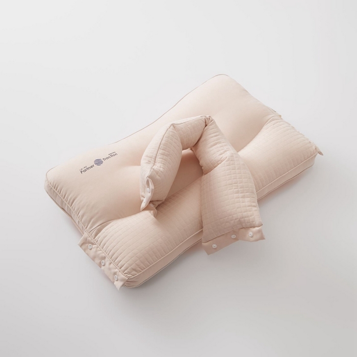 91家纺网 家纺一手货源 找家纺 境月枕芯坊 2025新款好搭档二合一枕系列枕头枕芯 咖 48*74cm/只