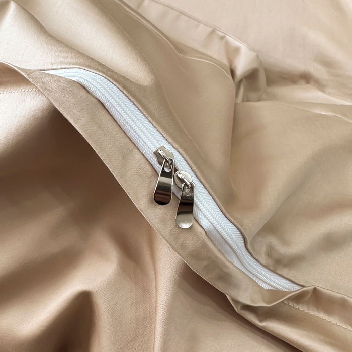 91家纺网 家纺一手货源 找家纺 安妮家居 2025新款全棉纯棉A类麦穗系列四件套 麦穗-驼色