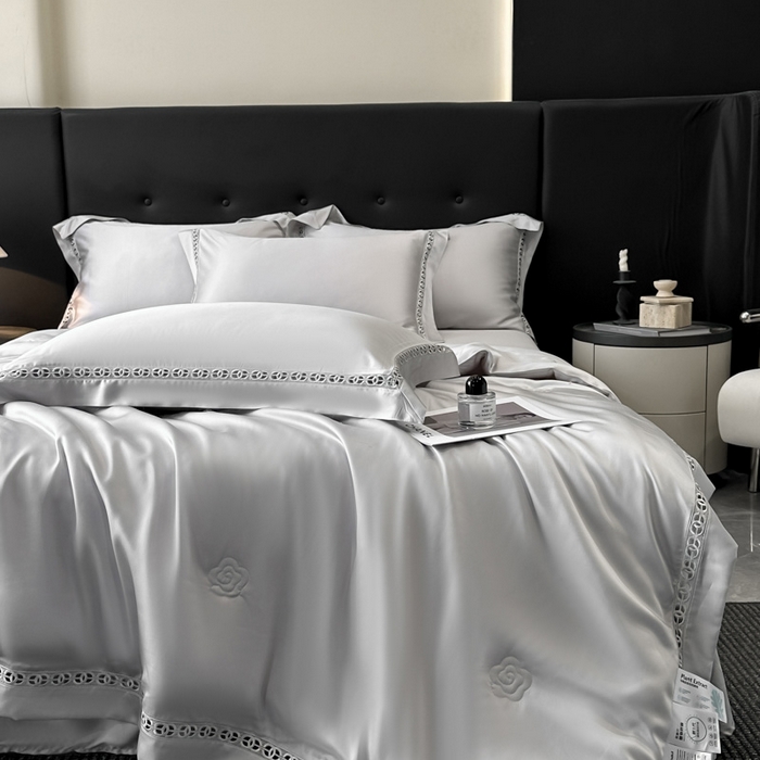 91家纺网 家纺一手货源 找家纺 （总）安妮家居 2025新款莱赛尔天丝CoCo小香夏被子被芯夏凉被空调被