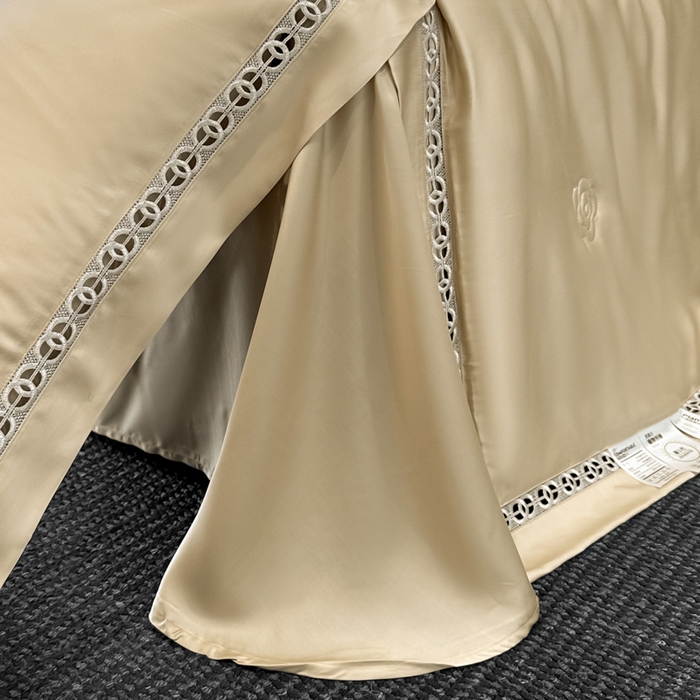 91家纺网 家纺一手货源 找家纺 安妮家居 2025新款莱赛尔天丝CoCo小香夏被子被芯夏凉被空调被 大麦色