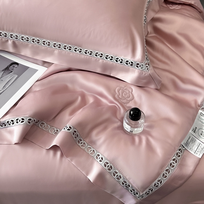 91家纺网 家纺一手货源 找家纺 安妮家居 2025新款莱赛尔天丝CoCo小香夏被子被芯夏凉被空调被 美豆沙