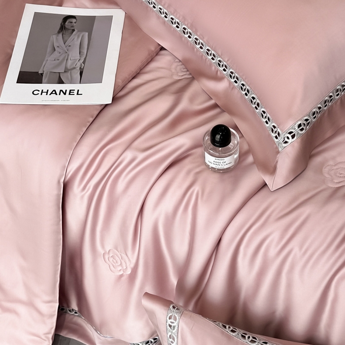 91家纺网 家纺一手货源 找家纺 安妮家居 2025新款莱赛尔天丝CoCo小香夏被子被芯夏凉被空调被 美豆沙