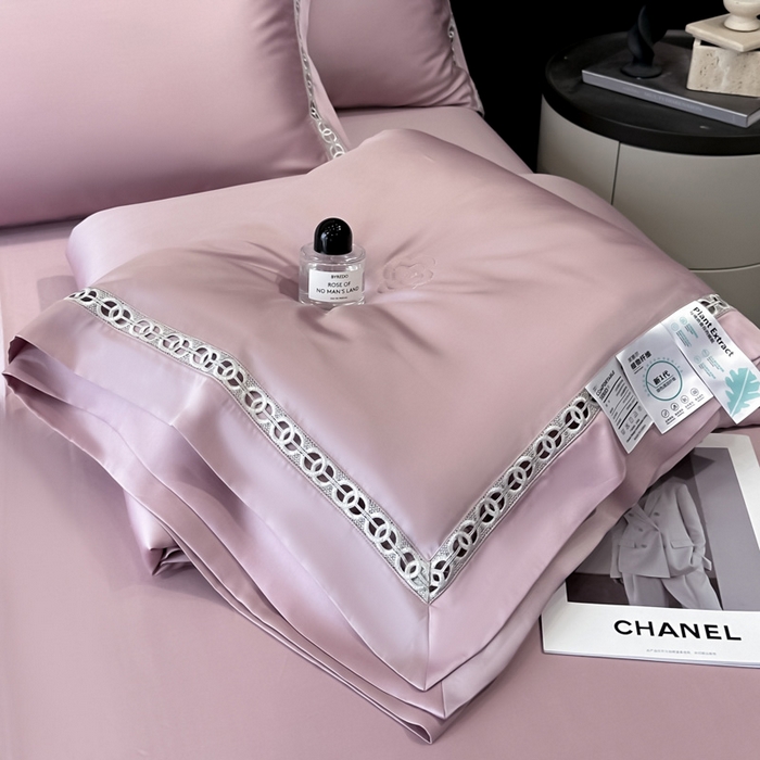 安妮家居 2025新款莱赛尔天丝CoCo小香夏被子被芯夏凉被空调被 香芋紫