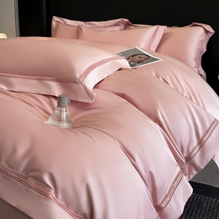 91家纺网 家纺一手货源 找家纺 （总）安妮家居2025新款全棉A类镂空秘境四件套