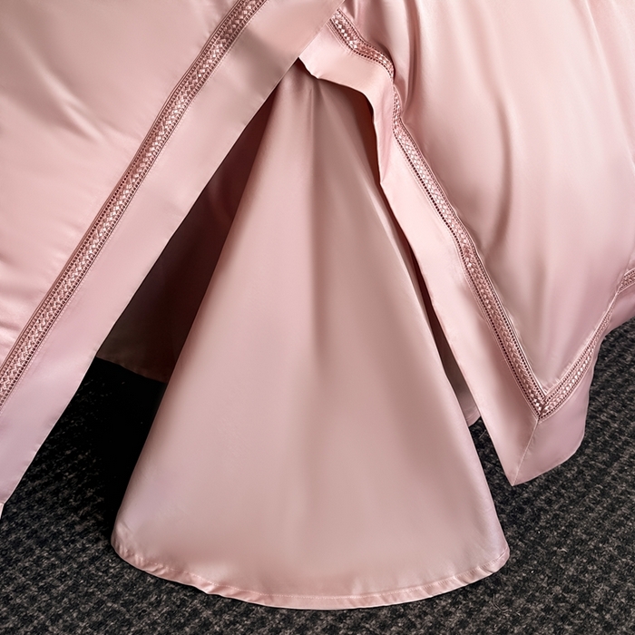 91家纺网 家纺一手货源 找家纺 （总）安妮家居2025新款全棉A类镂空秘境四件套