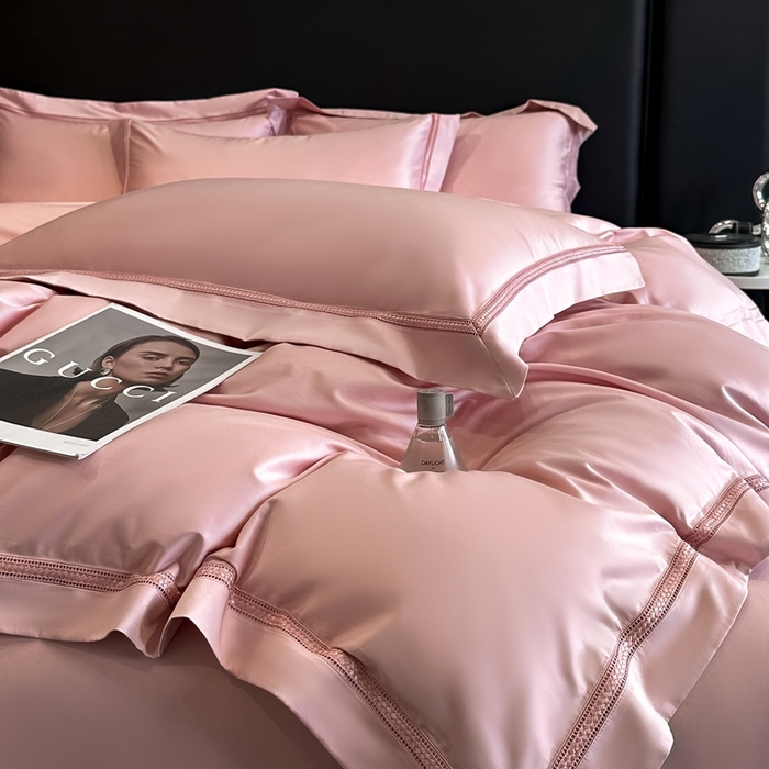 91家纺网 家纺一手货源 找家纺 （总）安妮家居2025新款全棉A类镂空秘境四件套