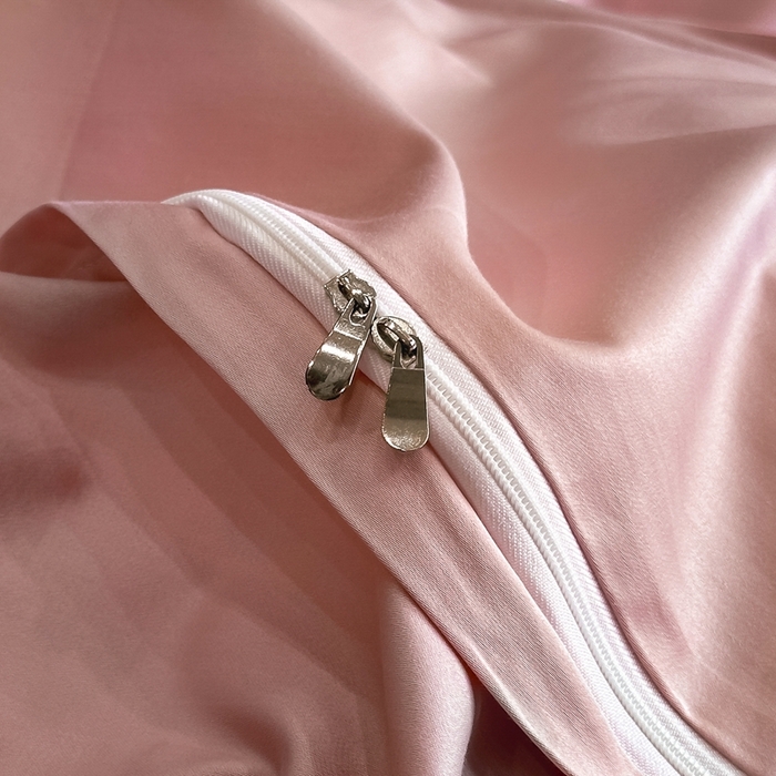 91家纺网 家纺一手货源 找家纺 安妮家居2025新款全棉A类镂空秘境四件套 秘境-蜜桃粉