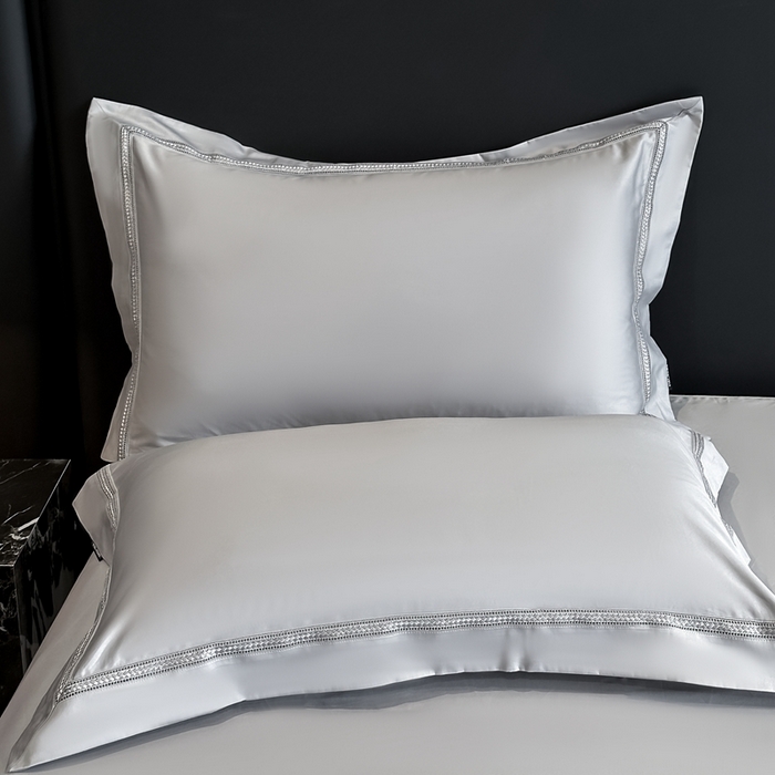 91家纺网 家纺一手货源 找家纺 安妮家居2025新款全棉A类镂空秘境四件套 秘境-银河灰