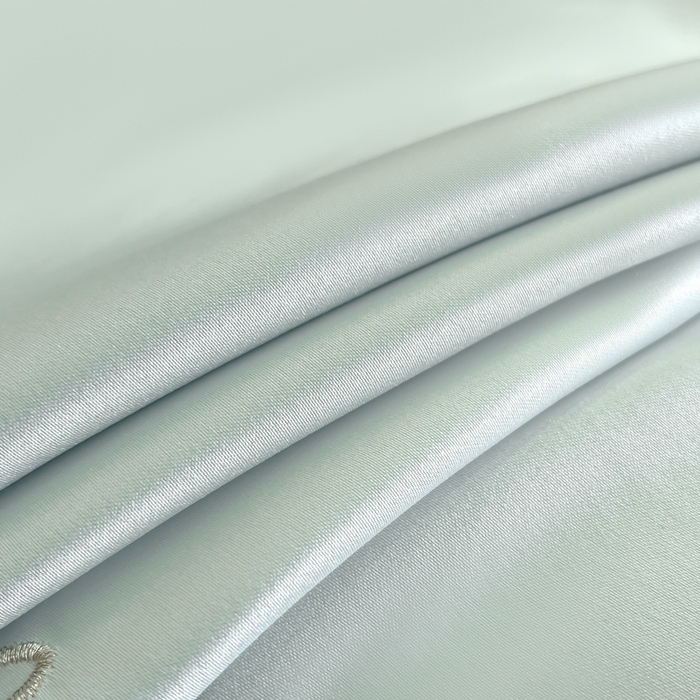 91家纺网 家纺一手货源 找家纺 安妮2025珠光蝶影3M天丝四件套 冰蓝