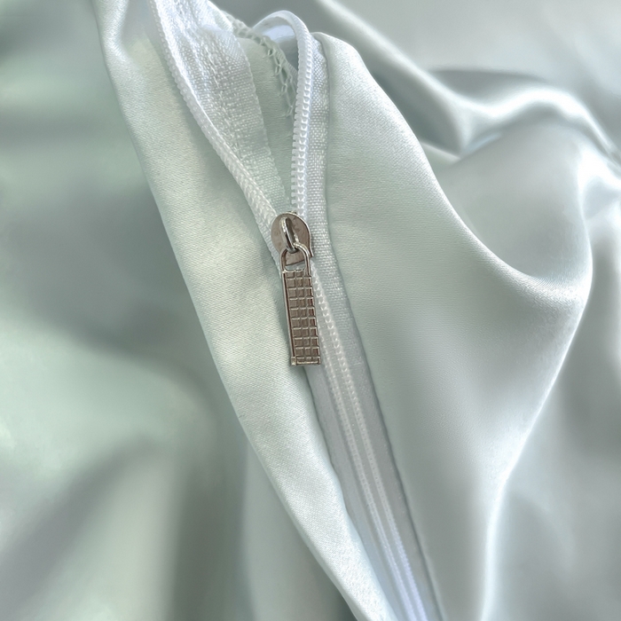 91家纺网 家纺一手货源 找家纺 安妮2025珠光蝶影3M天丝四件套 冰蓝